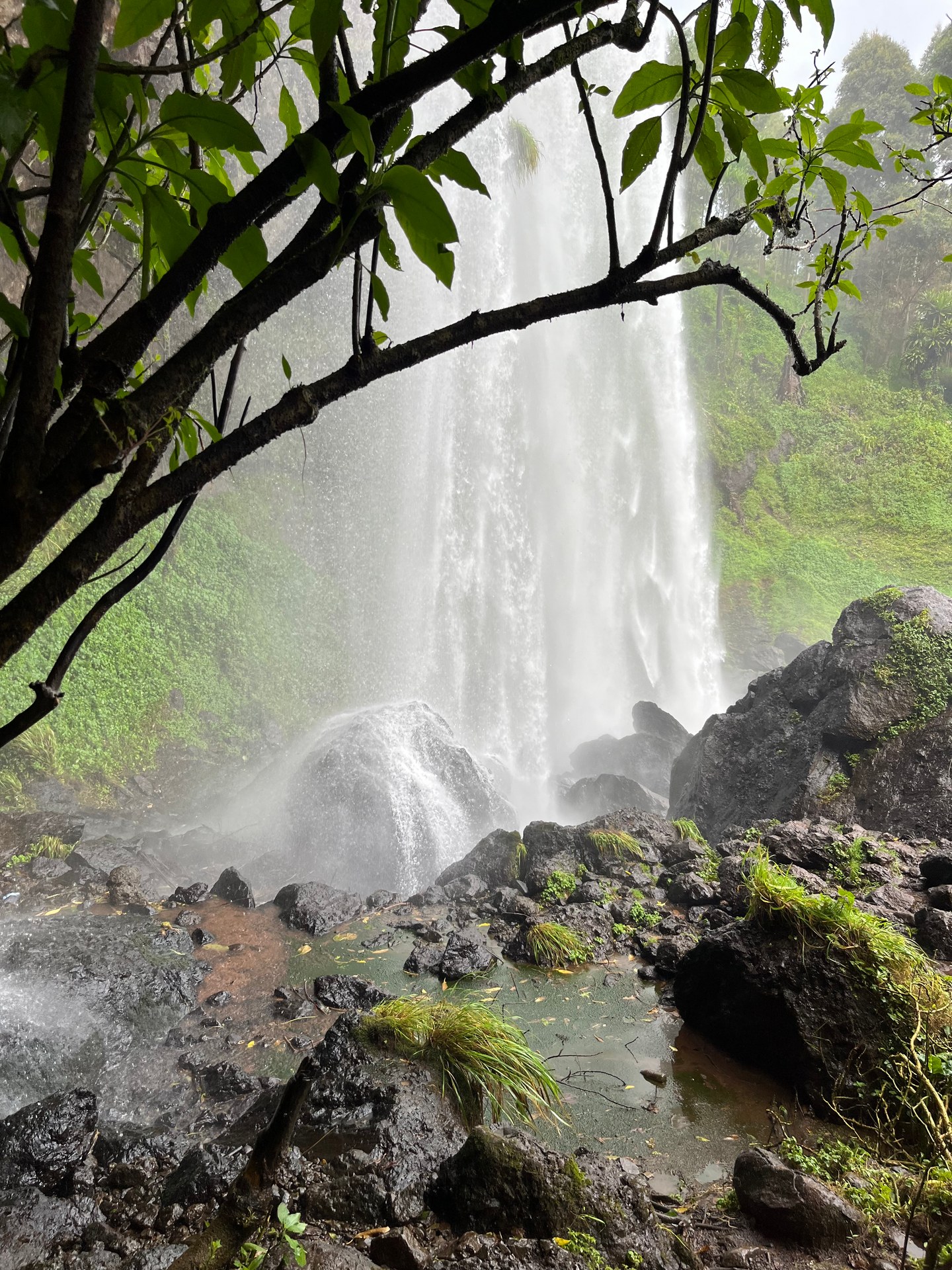 Sipi Falls, waterfall at Mount Elgon in Uganda