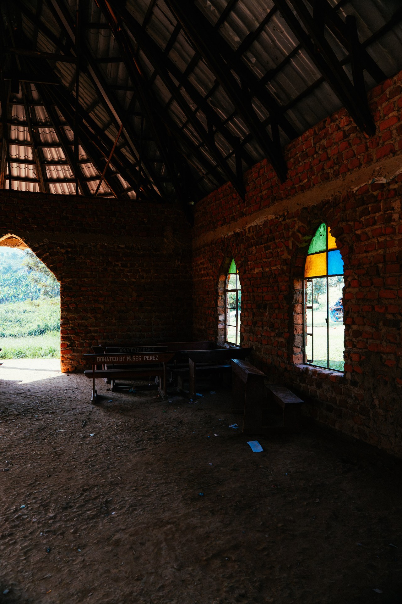 Church building at Buhoma orphanage