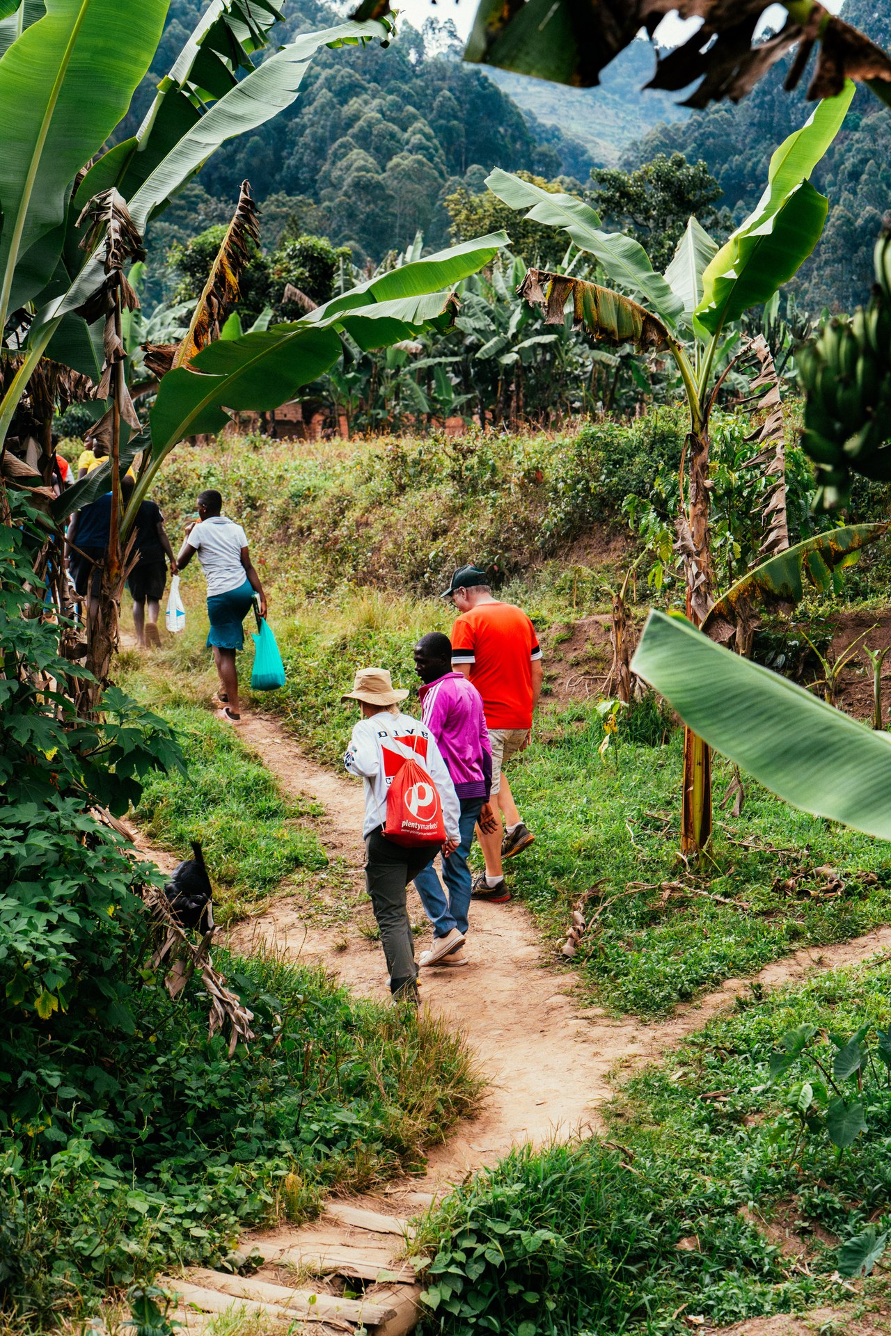 Walking together through Buhoma